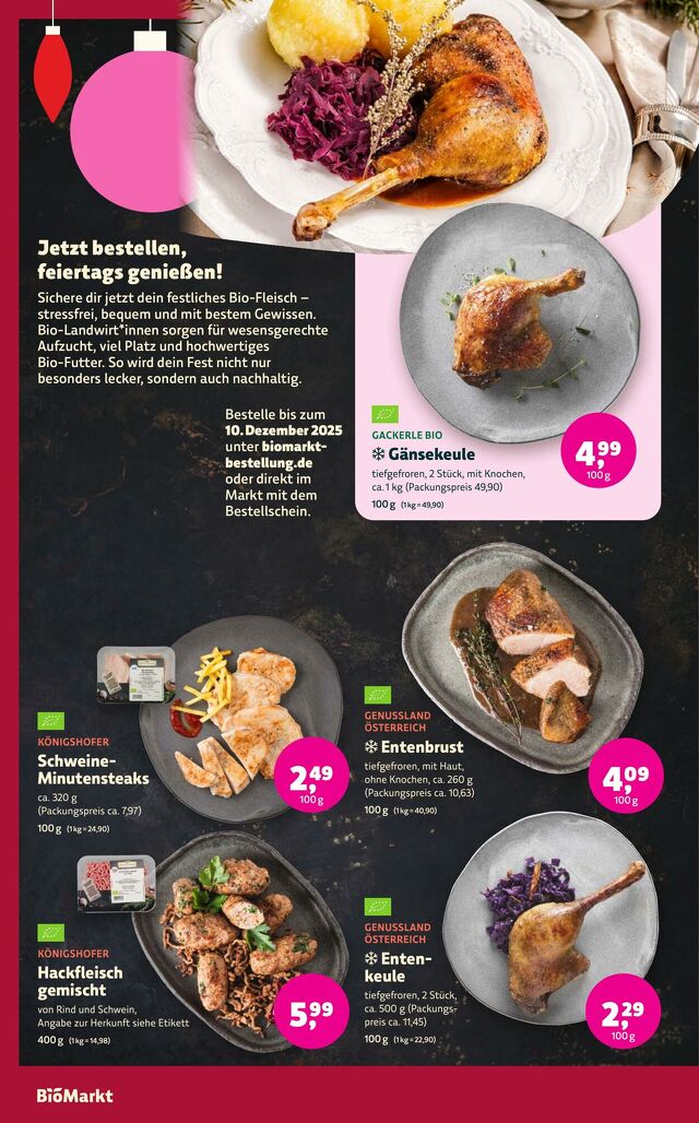 Prospekt Denn's Biomarkt vom 29.12.2025
