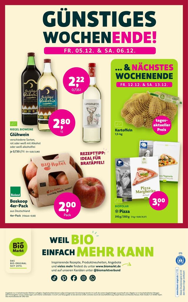 Prospekt Denn's Biomarkt vom 29.12.2025