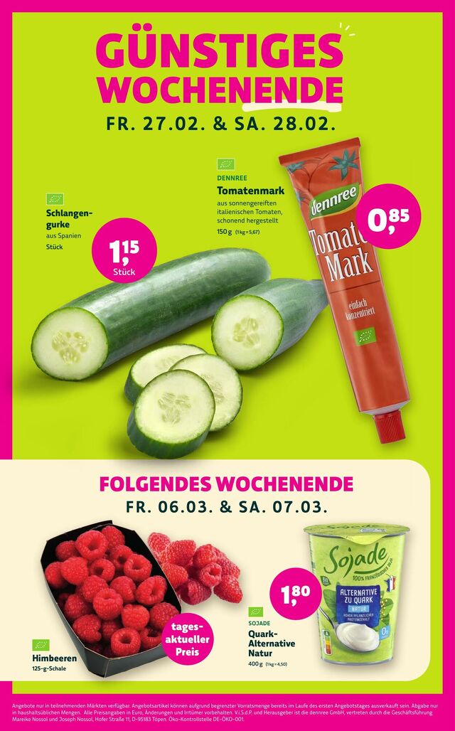 Prospekt Denn's Biomarkt vom 06.03.2026