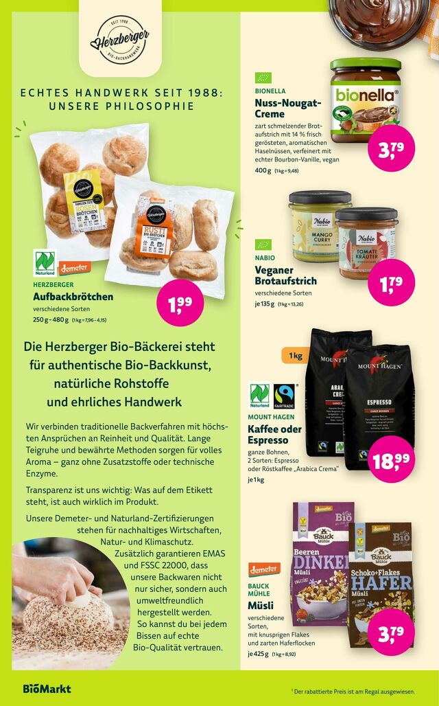 Prospekt Denn's Biomarkt vom 20.03.2026