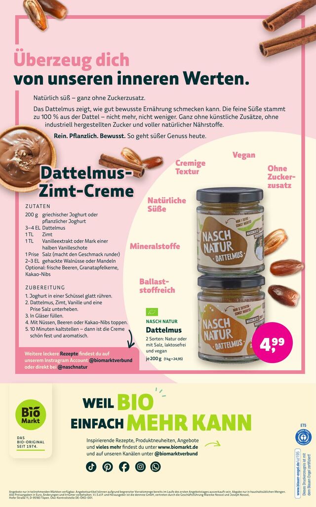 Prospekt Denn's Biomarkt vom 17.04.2026