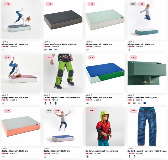 Prospekt JAKO-O vom 04.09.2023