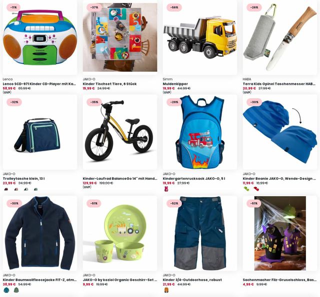 Prospekt JAKO-O vom 04.09.2023