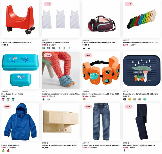 Prospekt JAKO-O vom 04.09.2023