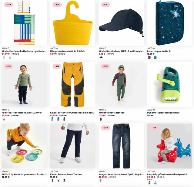 Prospekt JAKO-O vom 04.09.2023