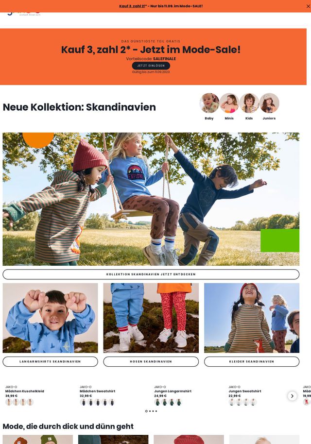 Prospekt JAKO-O vom 11.09.2023