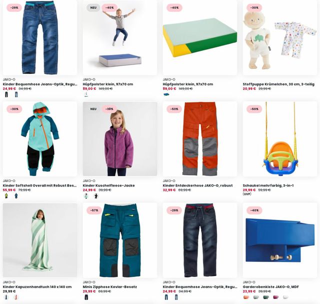 Prospekt JAKO-O vom 11.09.2023