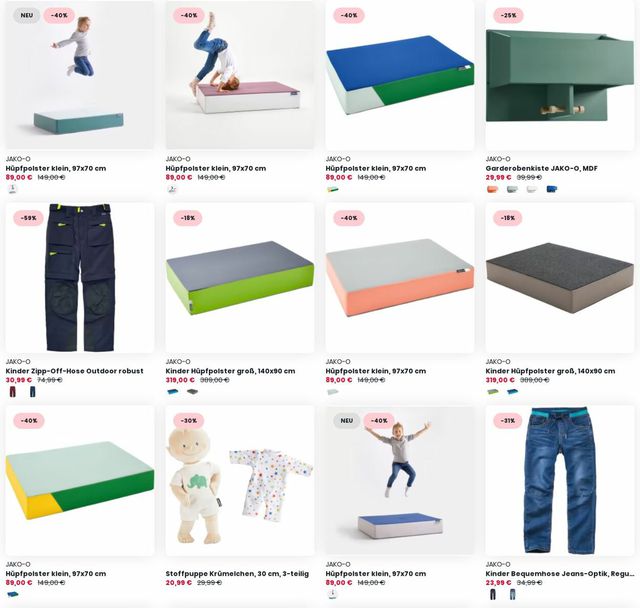 Prospekt JAKO-O vom 18.09.2023
