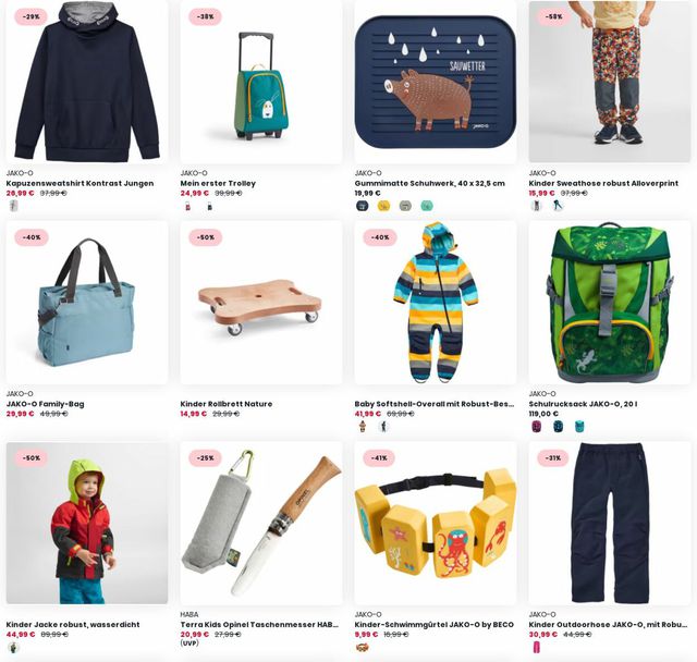 Prospekt JAKO-O vom 18.09.2023