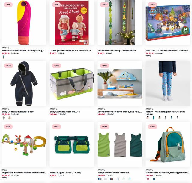 Prospekt JAKO-O vom 18.09.2023