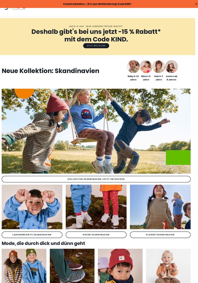 Prospekt JAKO-O vom 25.09.2023