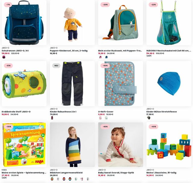 Prospekt JAKO-O vom 02.10.2023