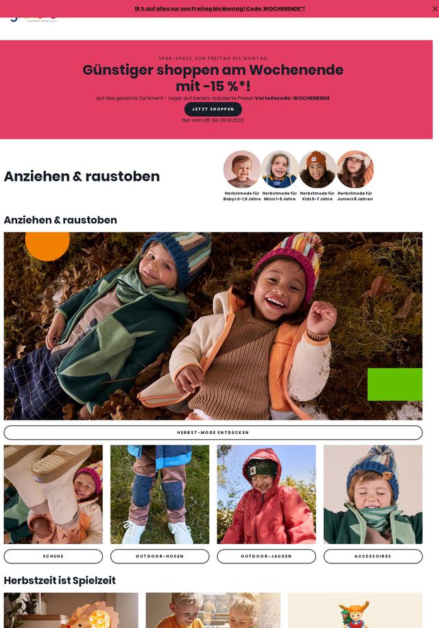 Prospekt JAKO-O vom 09.10.2023