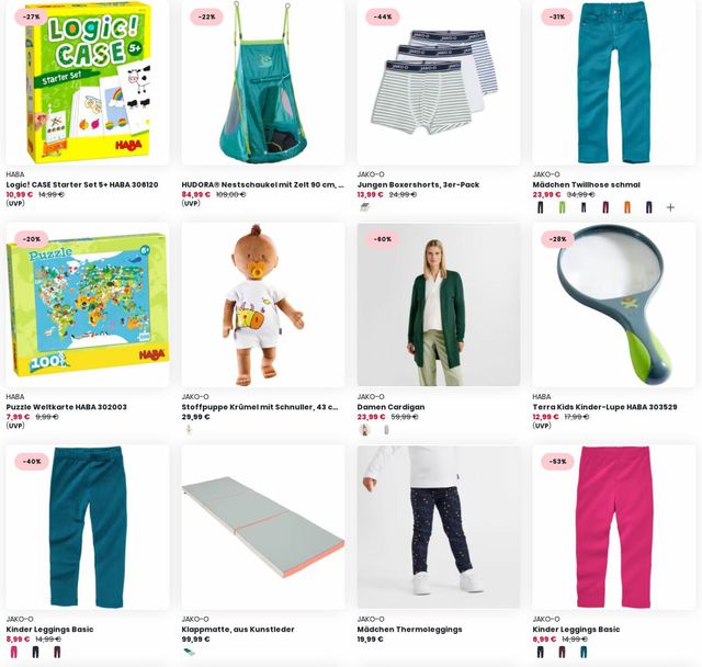 Prospekt JAKO-O vom 09.10.2023