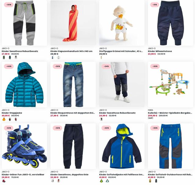 Prospekt JAKO-O vom 16.10.2023