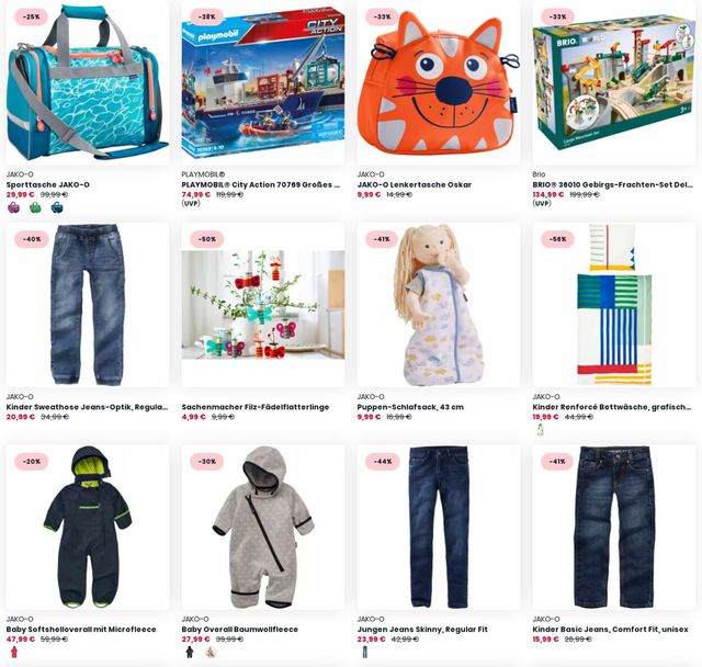 Prospekt JAKO-O vom 16.10.2023