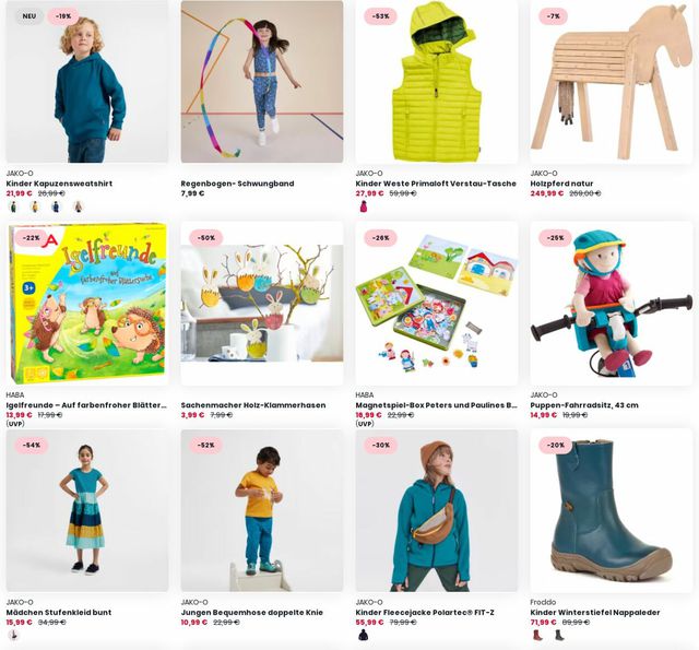 Prospekt JAKO-O vom 16.10.2023