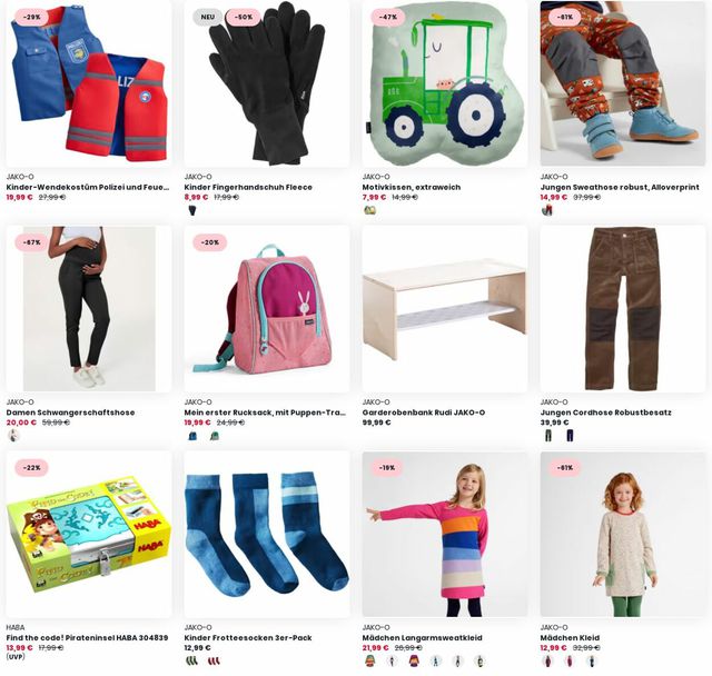 Prospekt JAKO-O vom 16.10.2023
