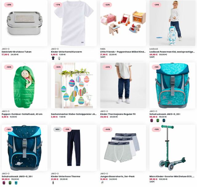 Prospekt JAKO-O vom 23.10.2023