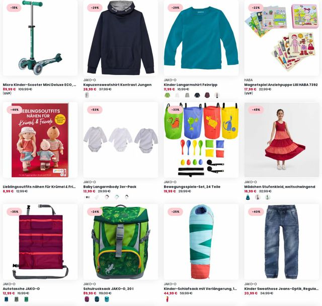 Prospekt JAKO-O vom 30.10.2023