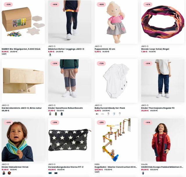 Prospekt JAKO-O vom 30.10.2023