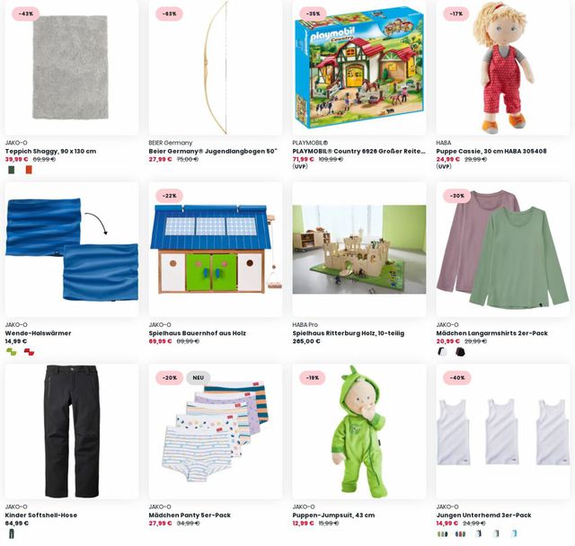 Prospekt JAKO-O vom 06.11.2023