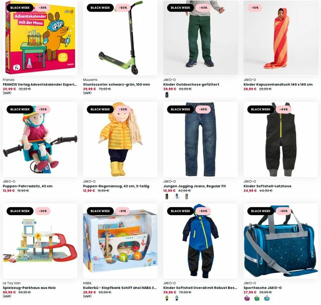 Prospekt JAKO-O vom 13.11.2023