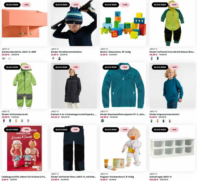 Prospekt JAKO-O vom 13.11.2023