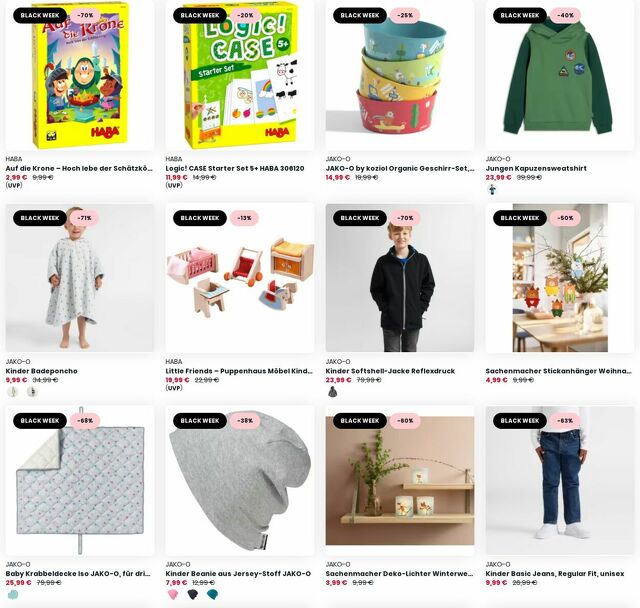 Prospekt JAKO-O vom 13.11.2023