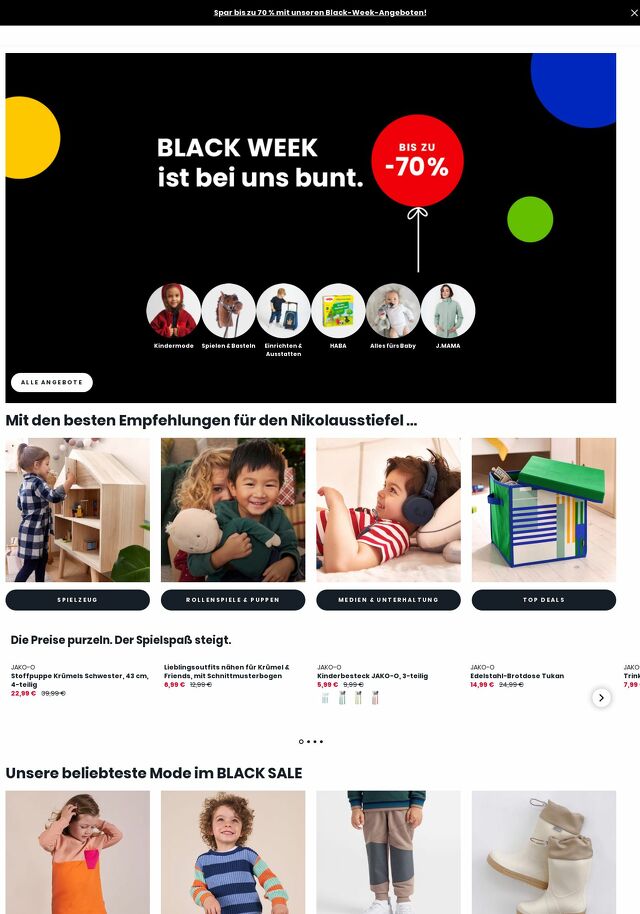 Prospekt JAKO-O vom 20.11.2023