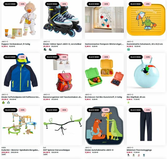 Prospekt JAKO-O vom 20.11.2023