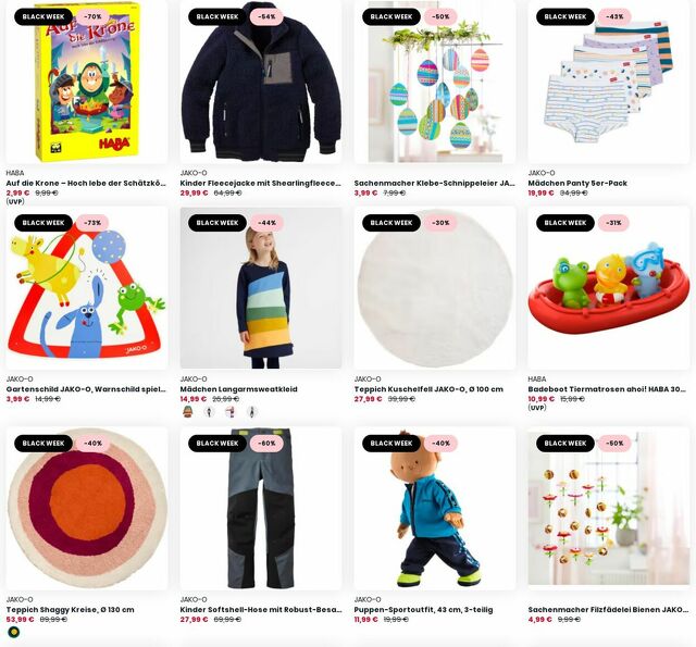 Prospekt JAKO-O vom 20.11.2023