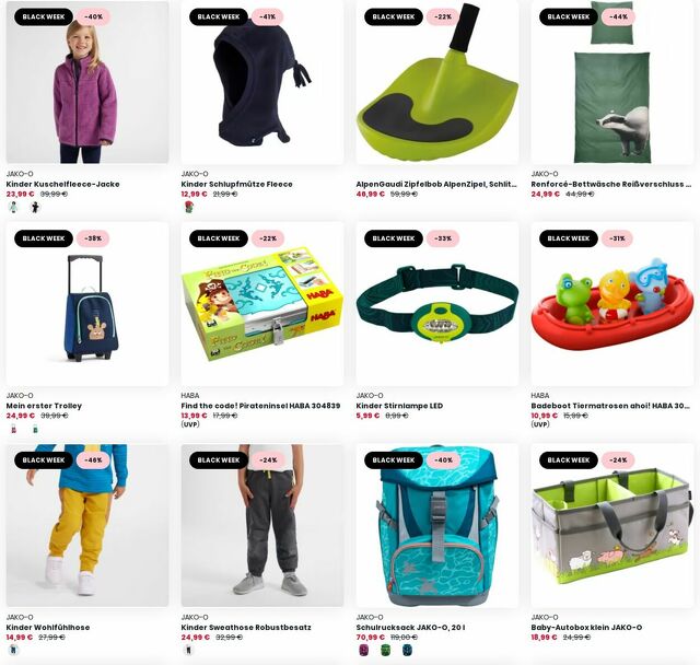 Prospekt JAKO-O vom 27.11.2023