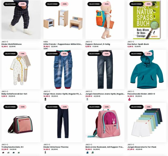 Prospekt JAKO-O vom 27.11.2023