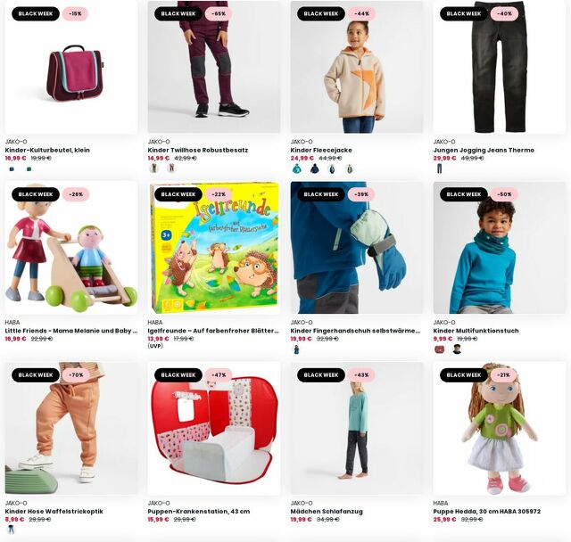 Prospekt JAKO-O vom 27.11.2023