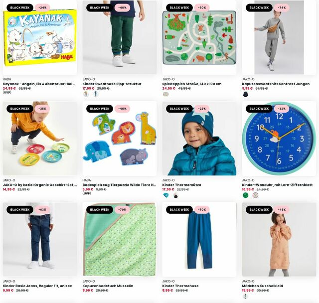 Prospekt JAKO-O vom 27.11.2023