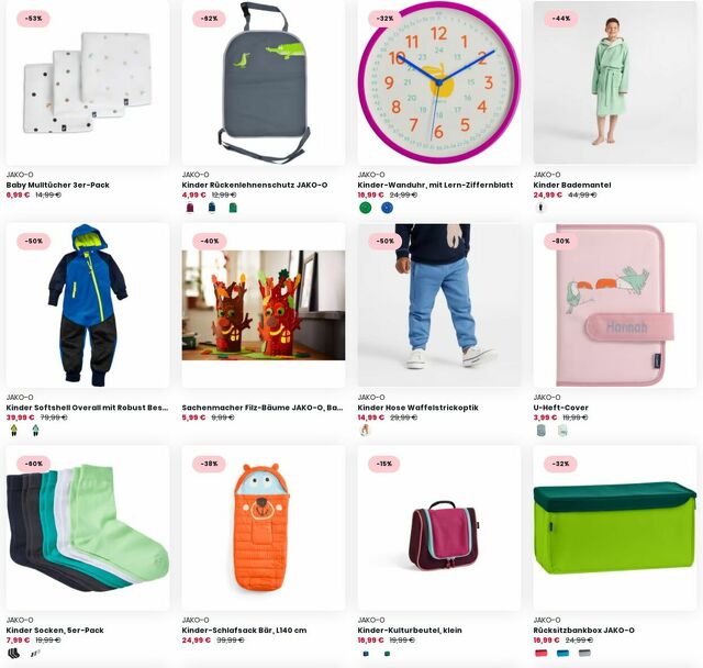 Prospekt JAKO-O vom 04.12.2023