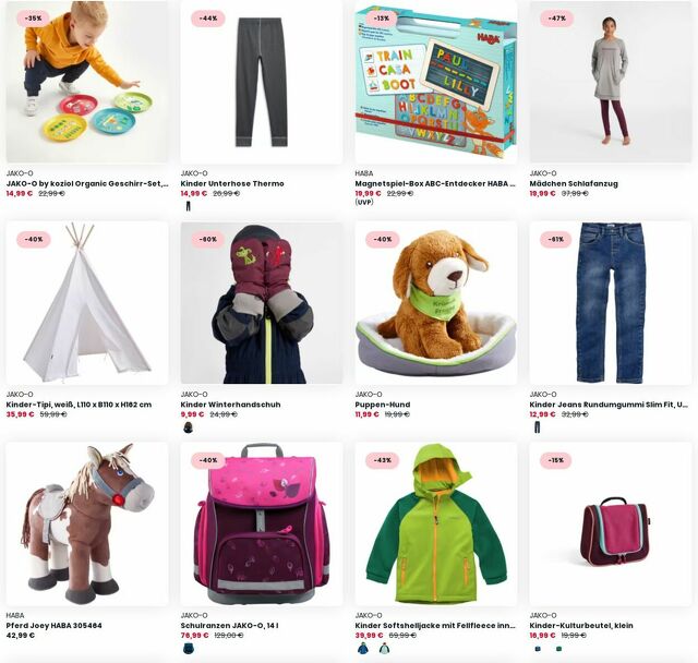 Prospekt JAKO-O vom 11.12.2023