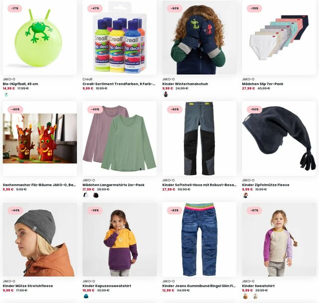 Prospekt JAKO-O vom 11.12.2023