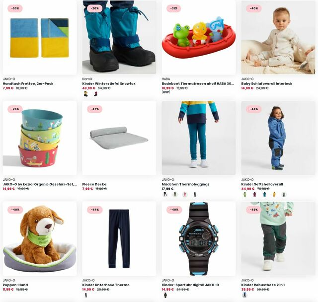 Prospekt JAKO-O vom 18.12.2023