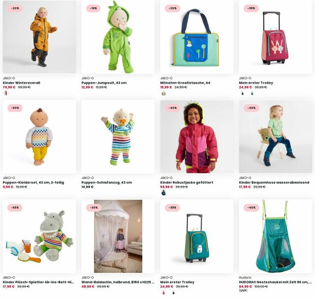 Prospekt JAKO-O vom 25.12.2023