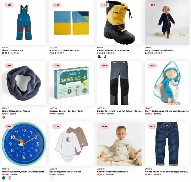 Prospekt JAKO-O vom 25.12.2023