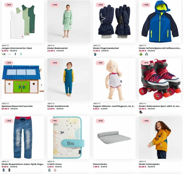 Prospekt JAKO-O vom 25.12.2023
