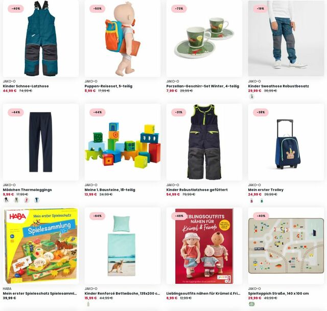Prospekt JAKO-O vom 25.12.2023