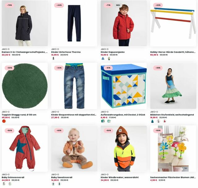Prospekt JAKO-O vom 25.12.2023