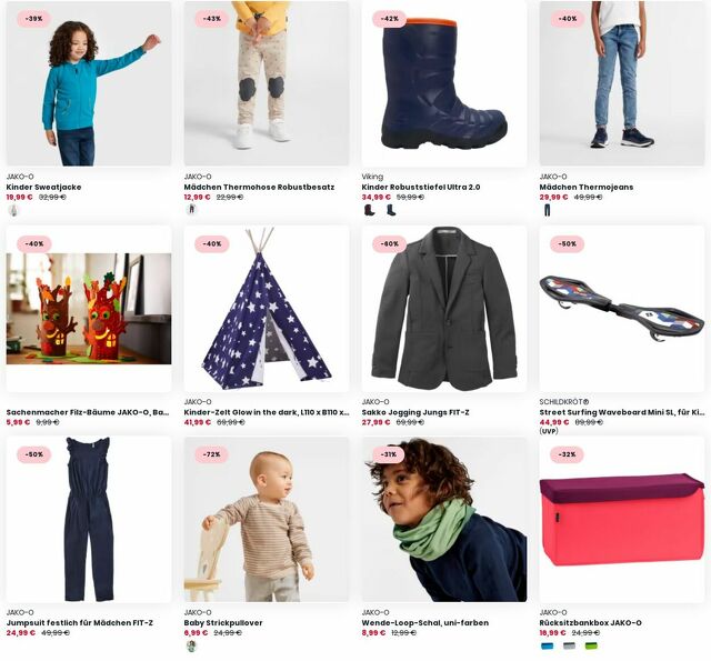 Prospekt JAKO-O vom 25.12.2023