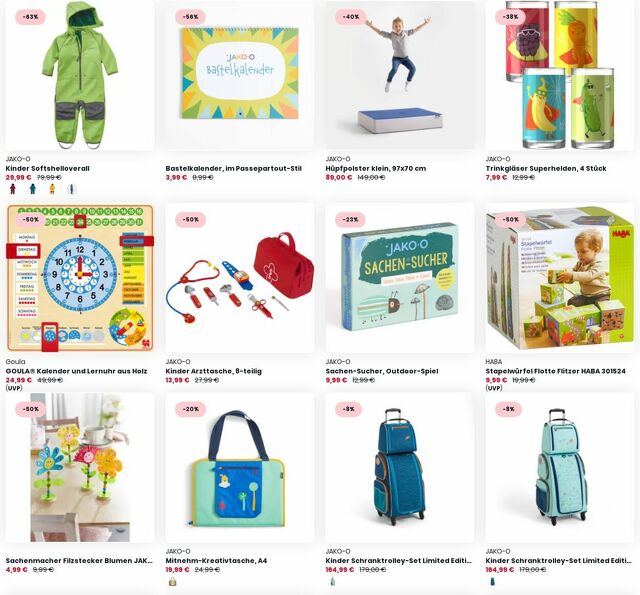 Prospekt JAKO-O vom 01.01.2024