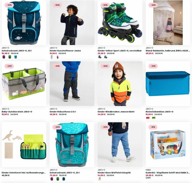 Prospekt JAKO-O vom 01.01.2024