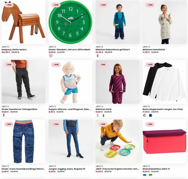 Prospekt JAKO-O vom 01.01.2024