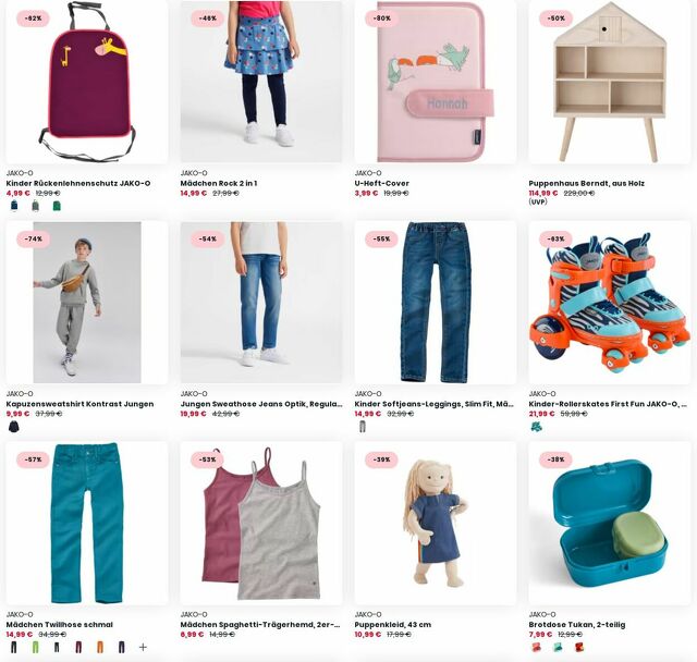 Prospekt JAKO-O vom 01.01.2024